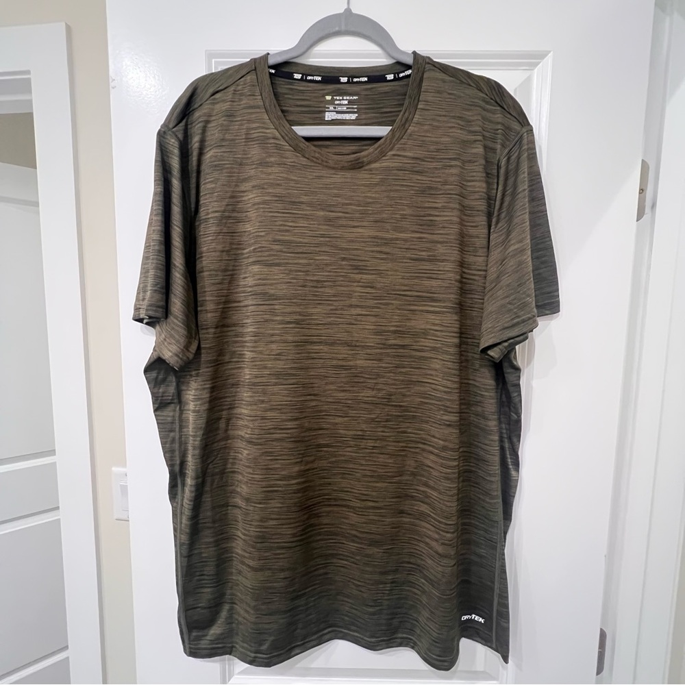Men's Tek Gear Olive Green Performance Shirt